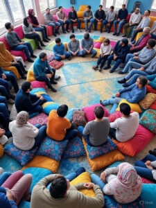 مشاوره گروه درمانی 